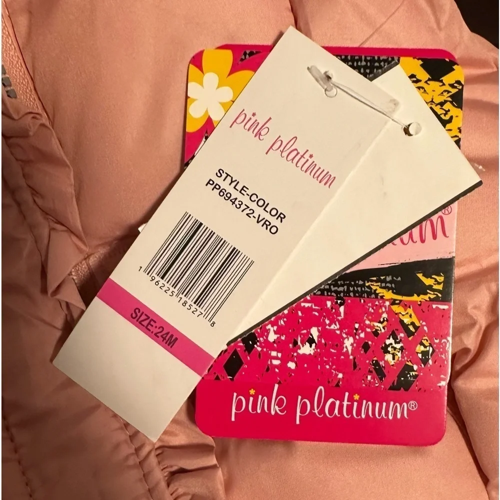 Pink Platinum baby jacket